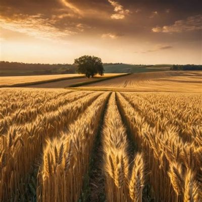  The Harvest - A Symphony of Golden Light and Rustic Dignity!